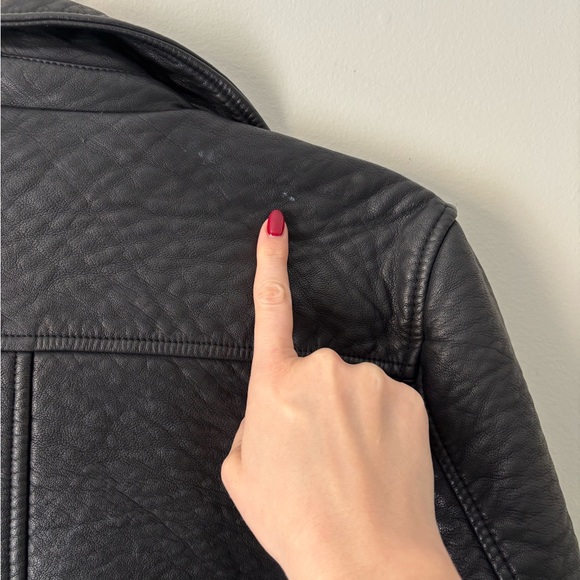 Jack by BB Dakota Women's Black Leather Jack by BB Dakota medium - Picture 6 of 6